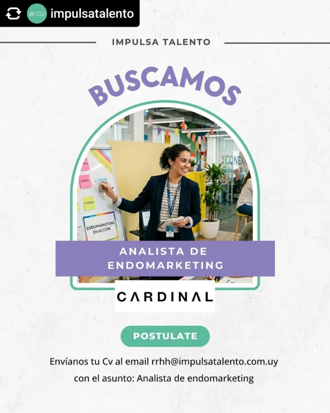 BUSCAMOS ANALISTA EN ENDOMARKETING