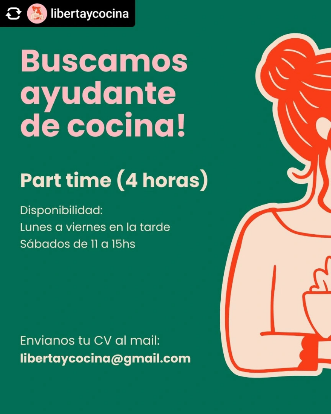 BUSCAMOS AYUDANTE DE COCINA