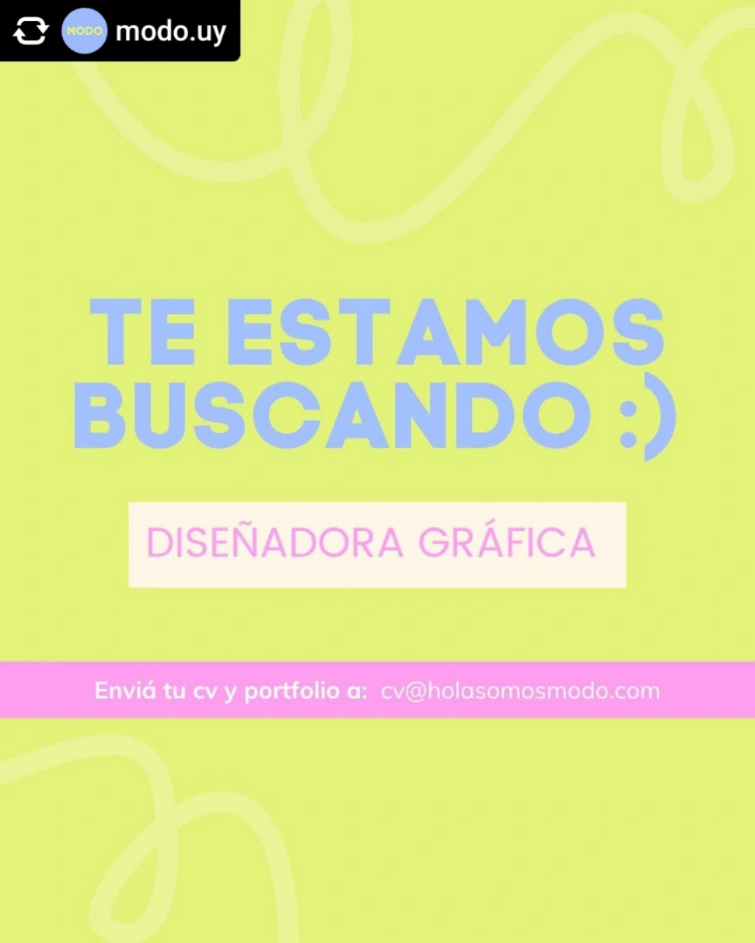 Buscamos diseñadora gráfica