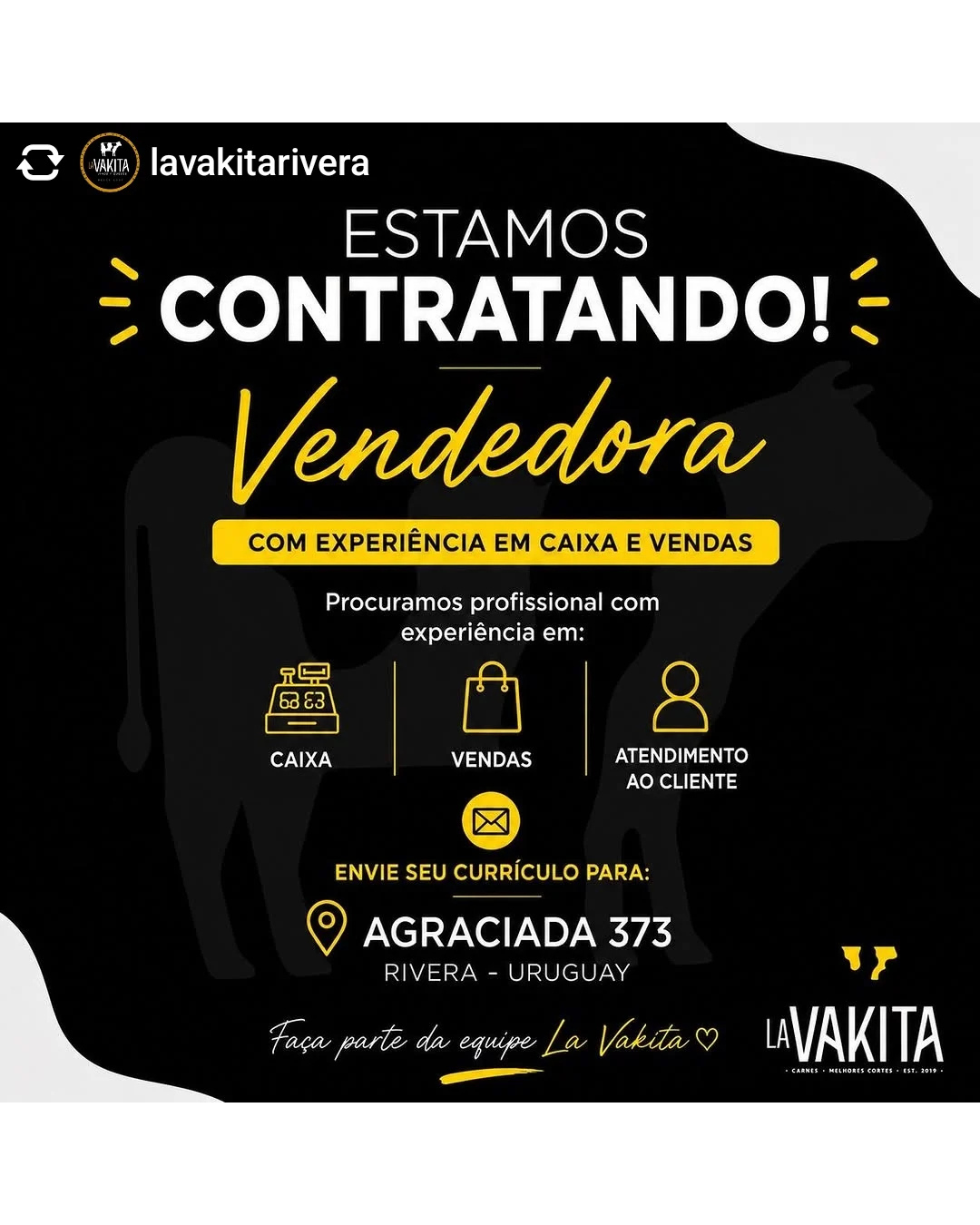 Buscamos vendedora