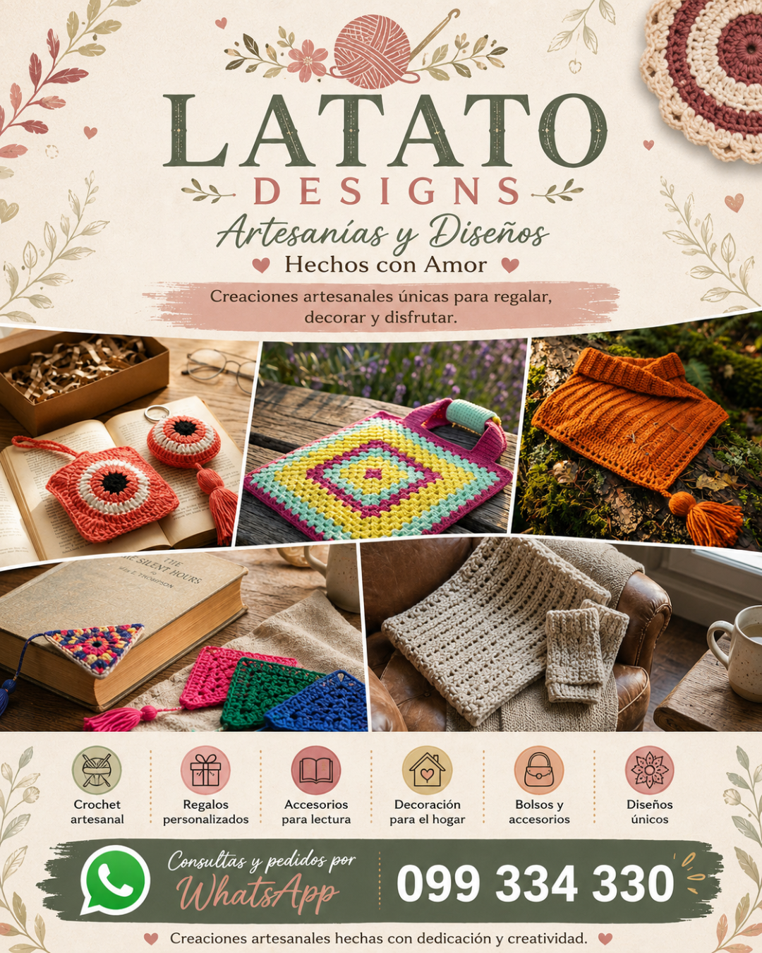 LATATO DISEÑOS EN CROCHET