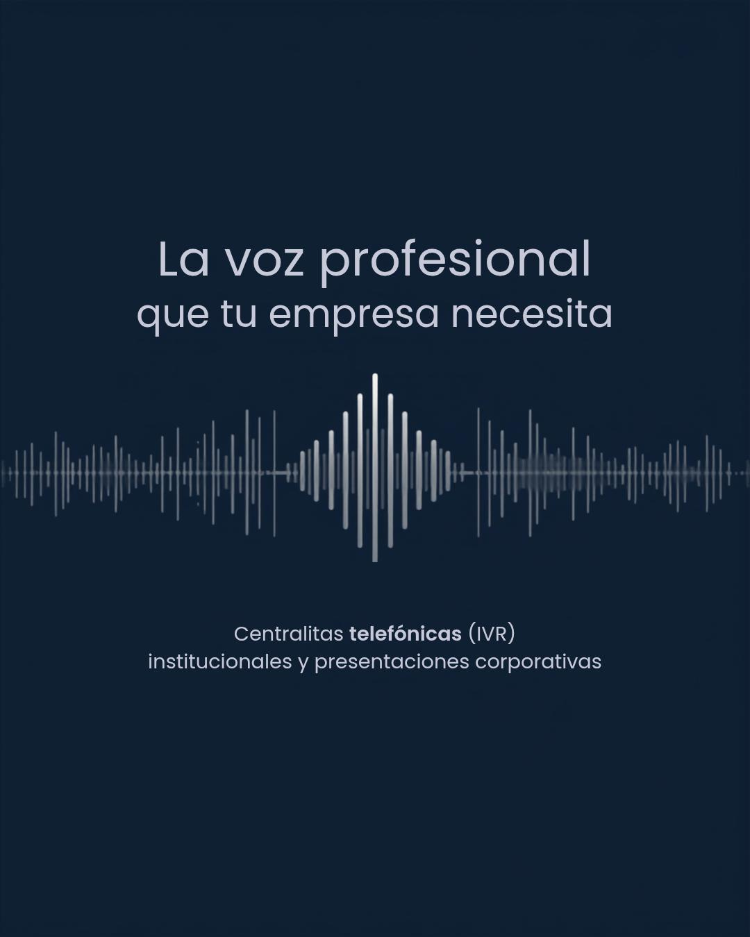 VOZ PROFESIONAL