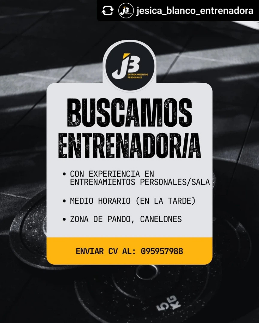 SE BUSCA ENTRENADOR_A